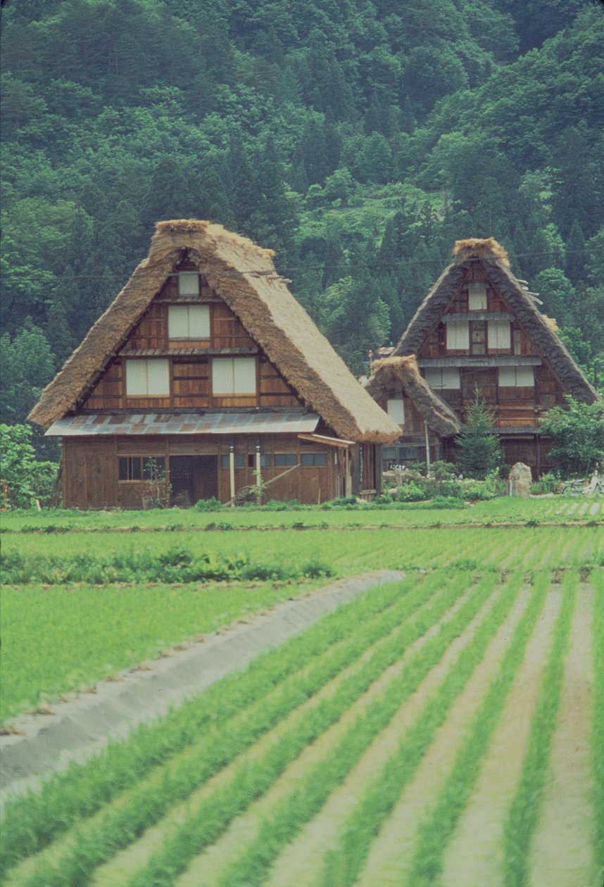 Shirakawa Village, Giju, Japan autorstwa Unbekannt Unbekannt
