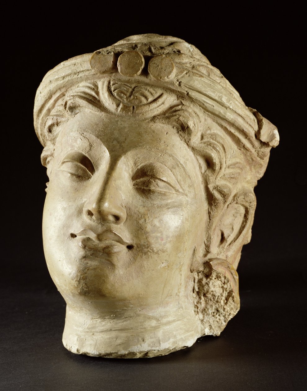 Głowa stiukowa, Gandhara, IV wne autorstwa Unbekannt Unbekannt
