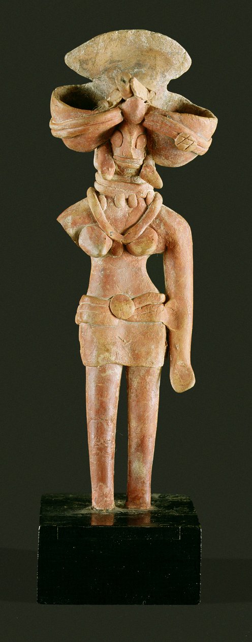 Terakotowa Bogini Matka, Mohenjodaro, 2300-1750 pne autorstwa Unbekannt Unbekannt