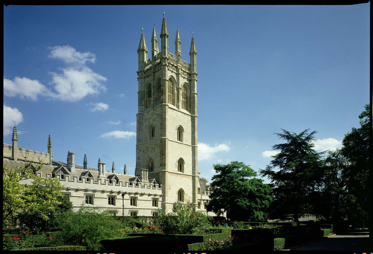 The Great Tower, Magdalen College, Oxford, budowa 1492-1509 autorstwa Unbekannt Unbekannt