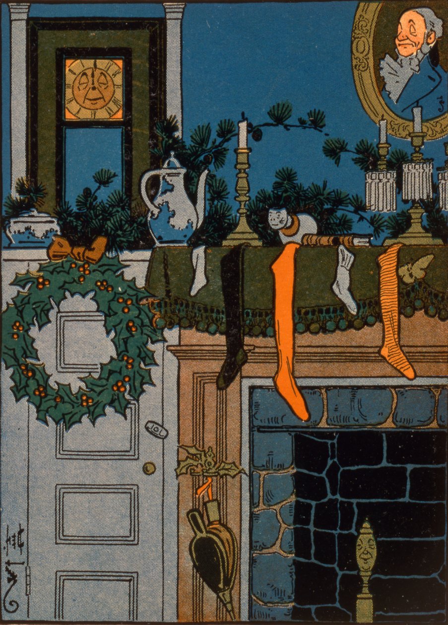 Noc przed Bożym Narodzeniem, Denlow, 1903 autorstwa Unbekannt Unbekannt