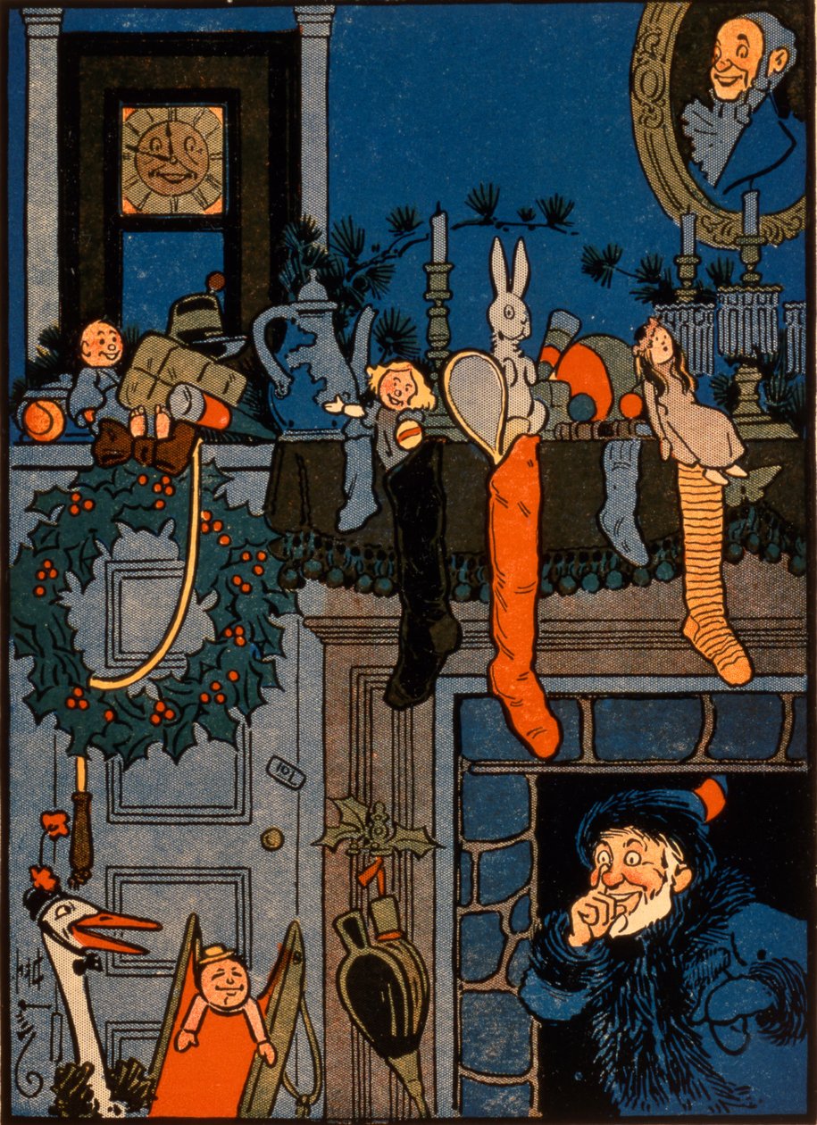 Noc przed Bożym Narodzeniem, Denlow, 1903 autorstwa Unbekannt Unbekannt