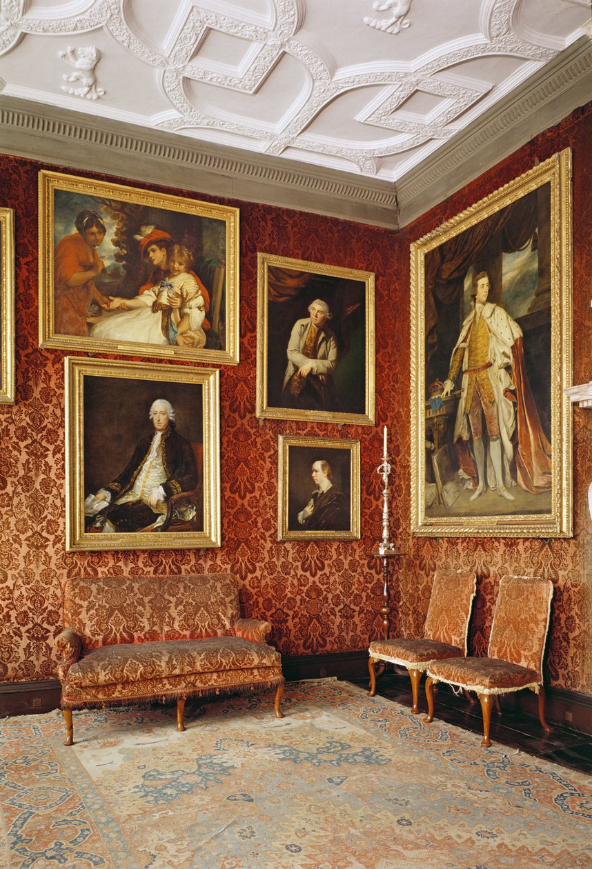 Pokój Reynoldsa, Knole House, Sevenoaks, Kent autorstwa Unbekannt Unbekannt
