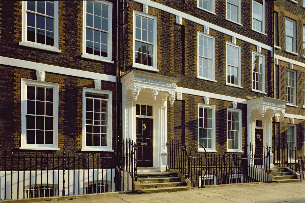 Dwa domy w Queen Annes Gate, Westminster, Londyn autorstwa Unbekannt Unbekannt
