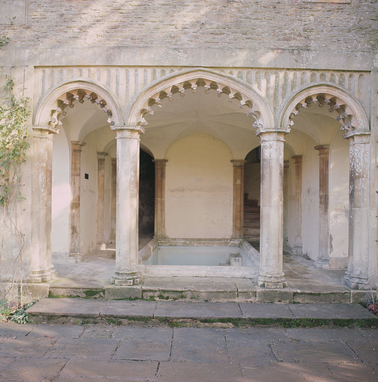 Widok z zewnątrz Bath House, Corsham Court, Wiltshire autorstwa Unbekannt Unbekannt