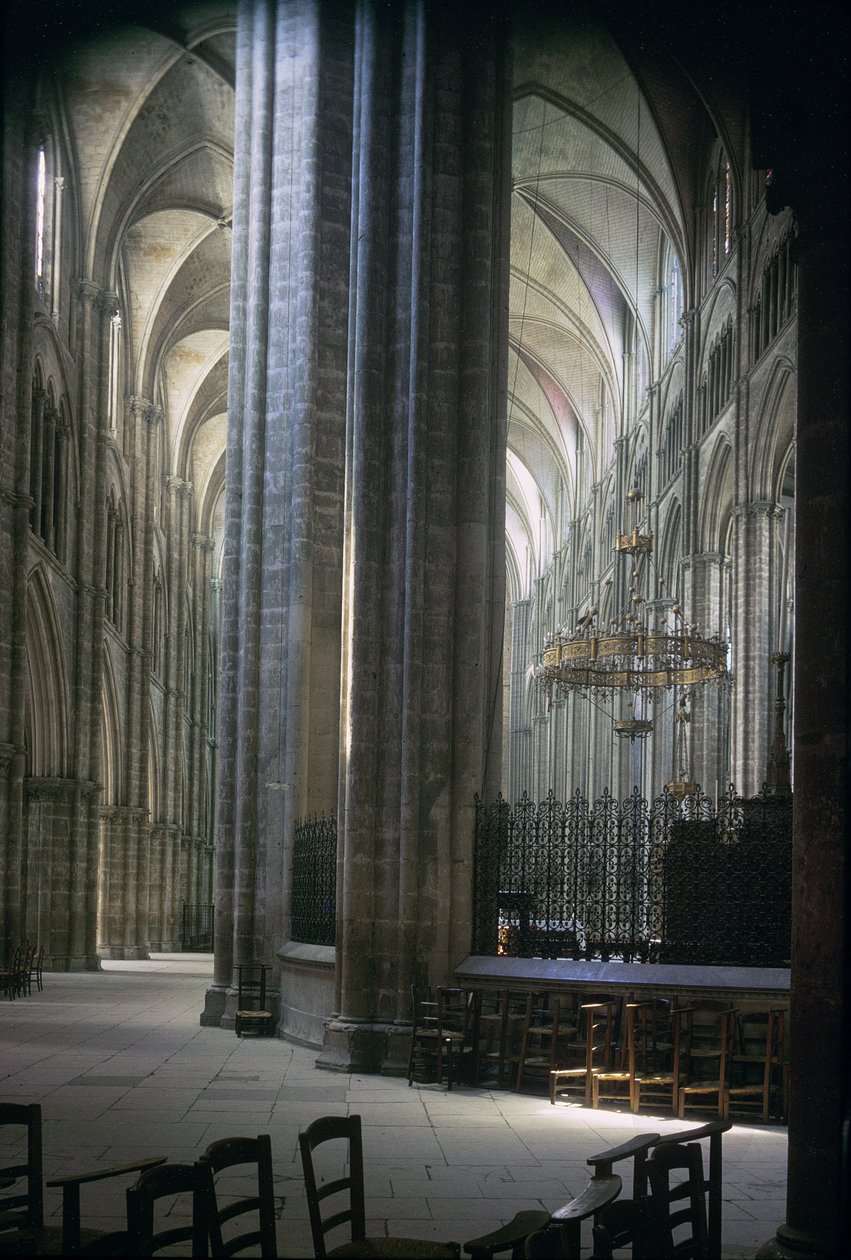 Widok wnętrza katedry w Durham, zbudowanej w latach 1093-1289 autorstwa Unbekannt Unbekannt