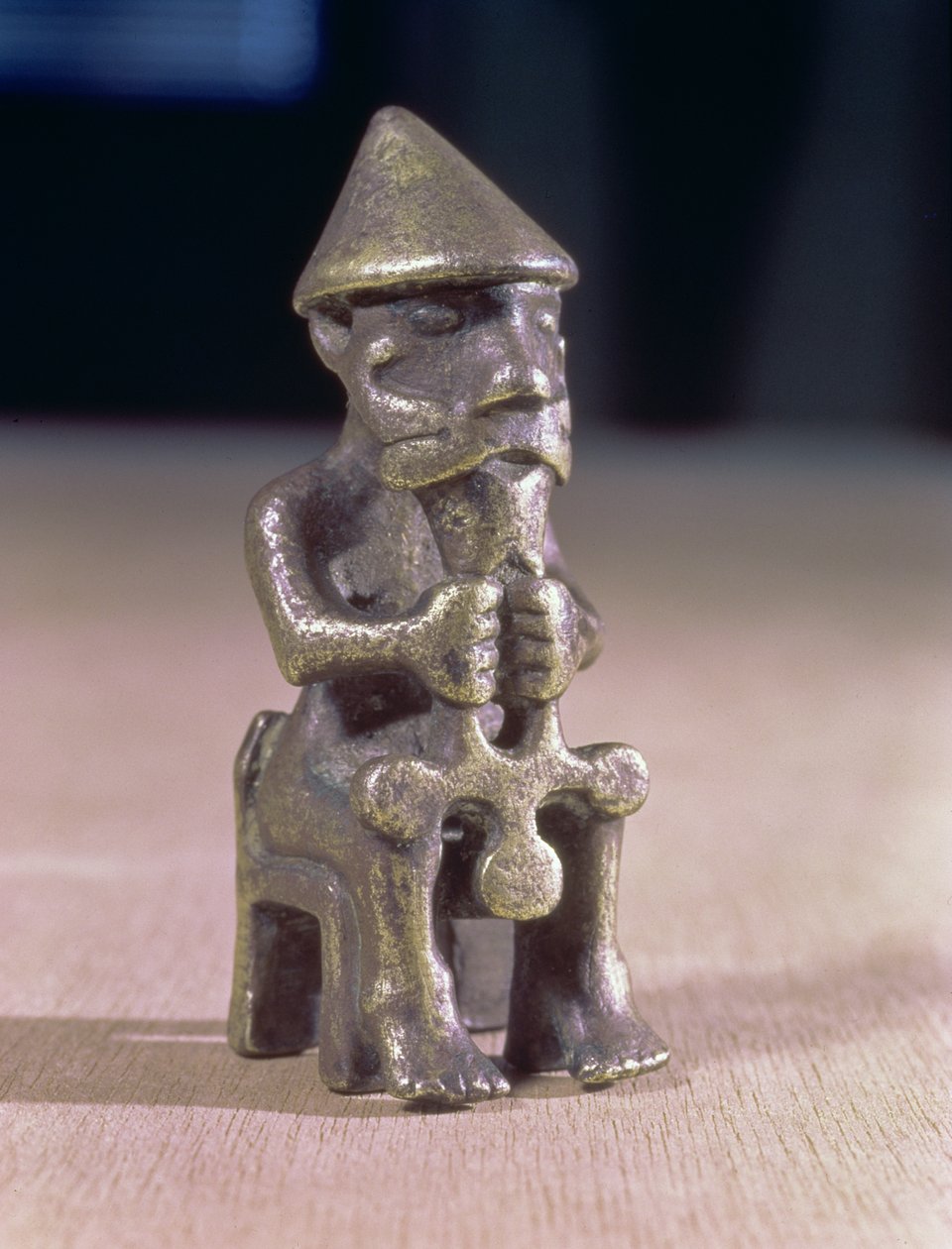 Thor z młotkiem, statuetka znaleziona na Islandii autorstwa Unbekannt Unbekannt