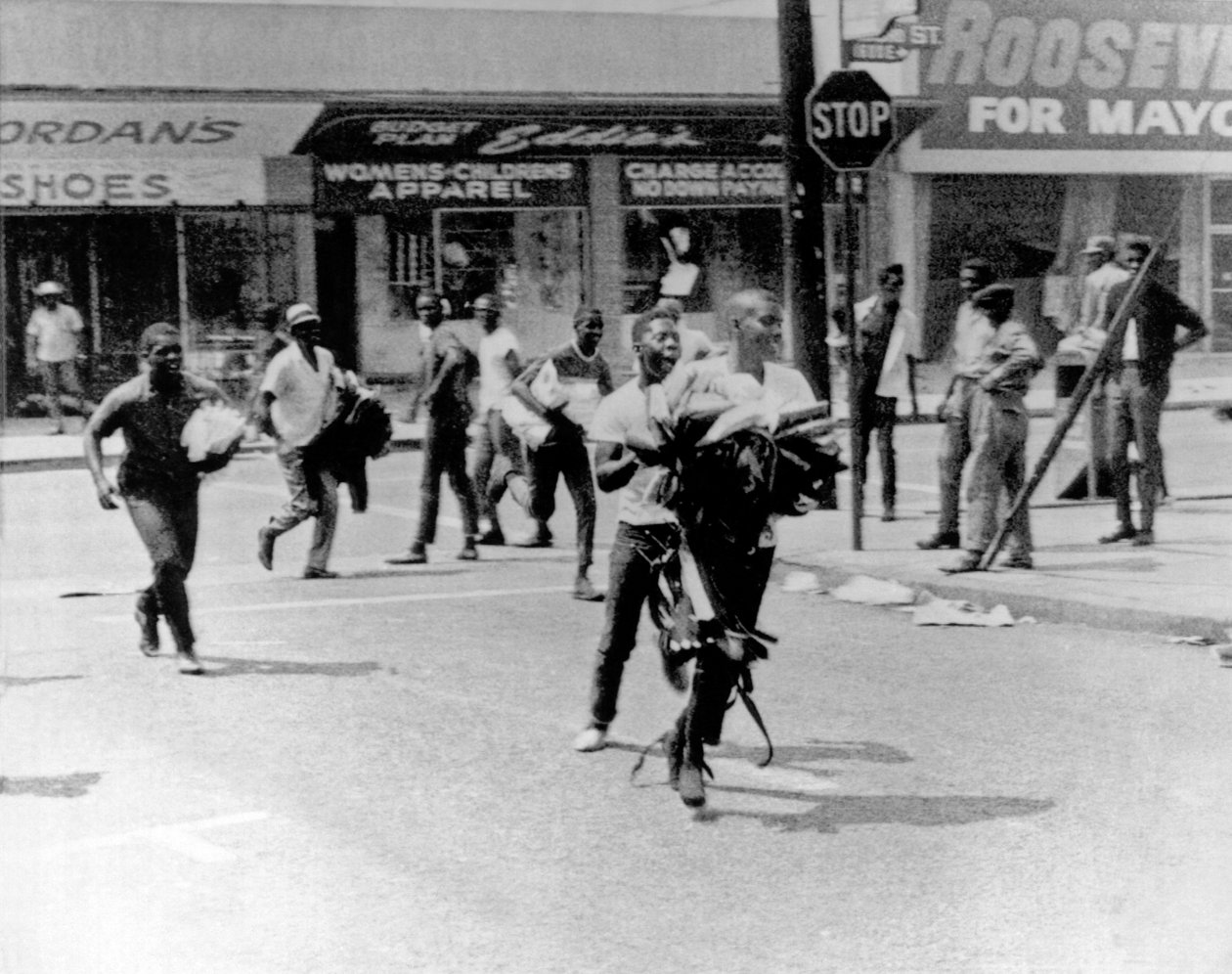 1965 Watts Riot Grabież autorstwa Unbekannt Unbekannt