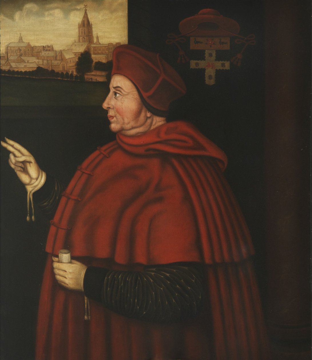 Kardynał Thomas Wolsey autorstwa Unbekannt Unbekannt