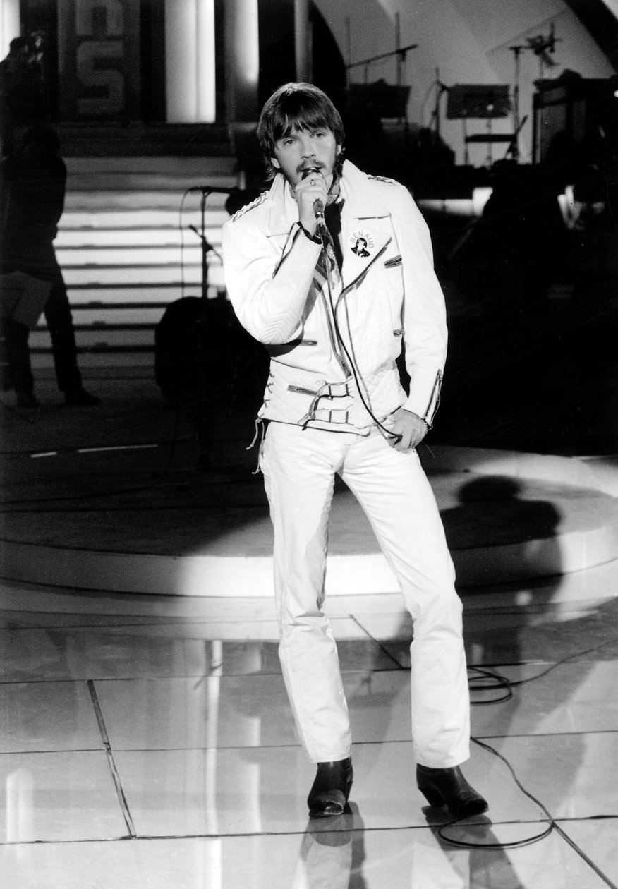 Francuski piosenkarz Renaud Renaud w programie telewizyjnym 23 stycznia 1981 autorstwa Unbekannt Unbekannt