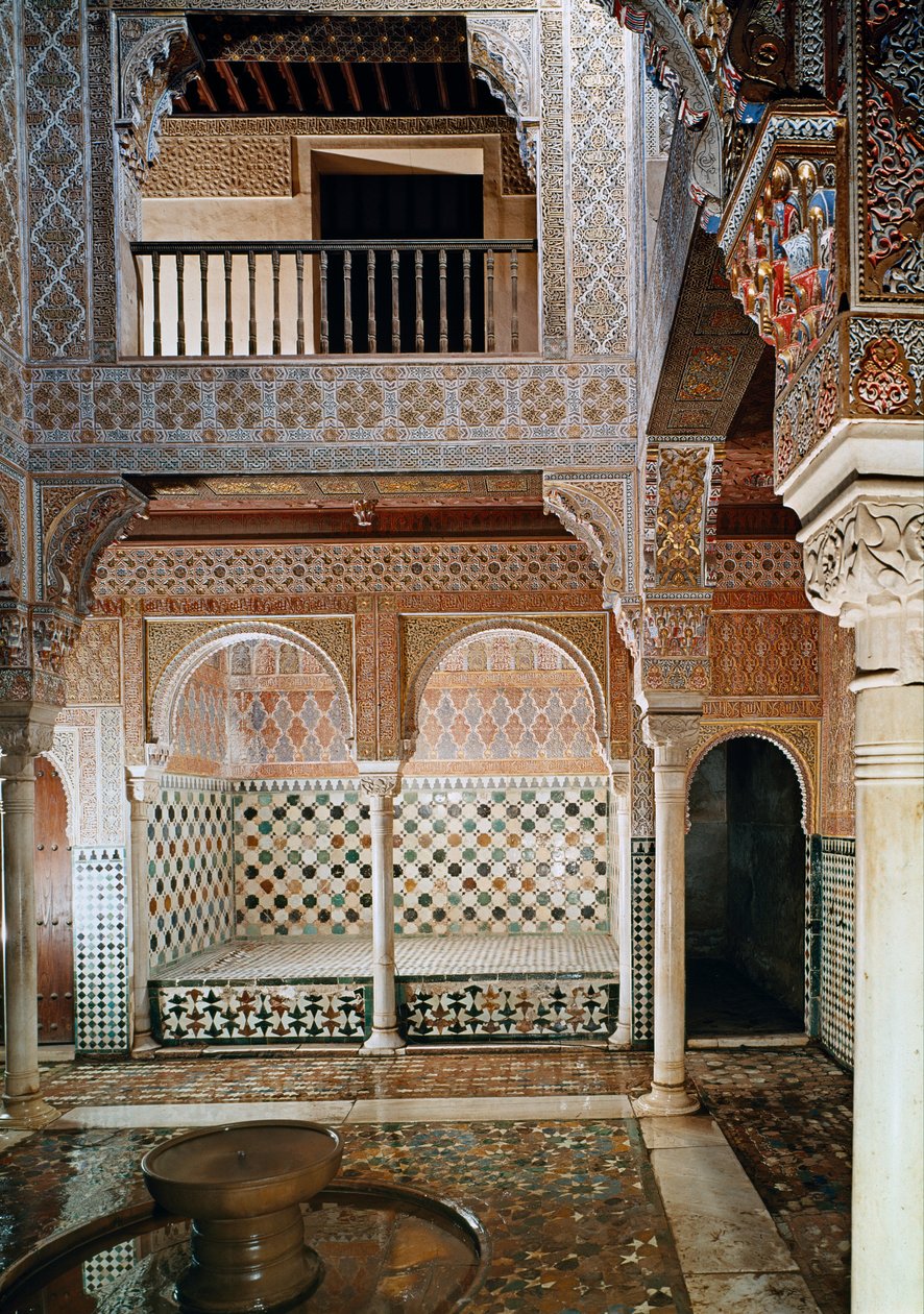 Sala Łóżek, Pałac Nazarów, Alhambra autorstwa Unbekannt Unbekannt
