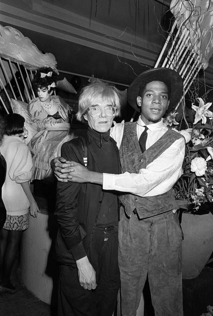 Jean-Michel Basquiat i Andy Warhol, Area, Nowy Jork, 1984 autorstwa Unbekannt Unbekannt