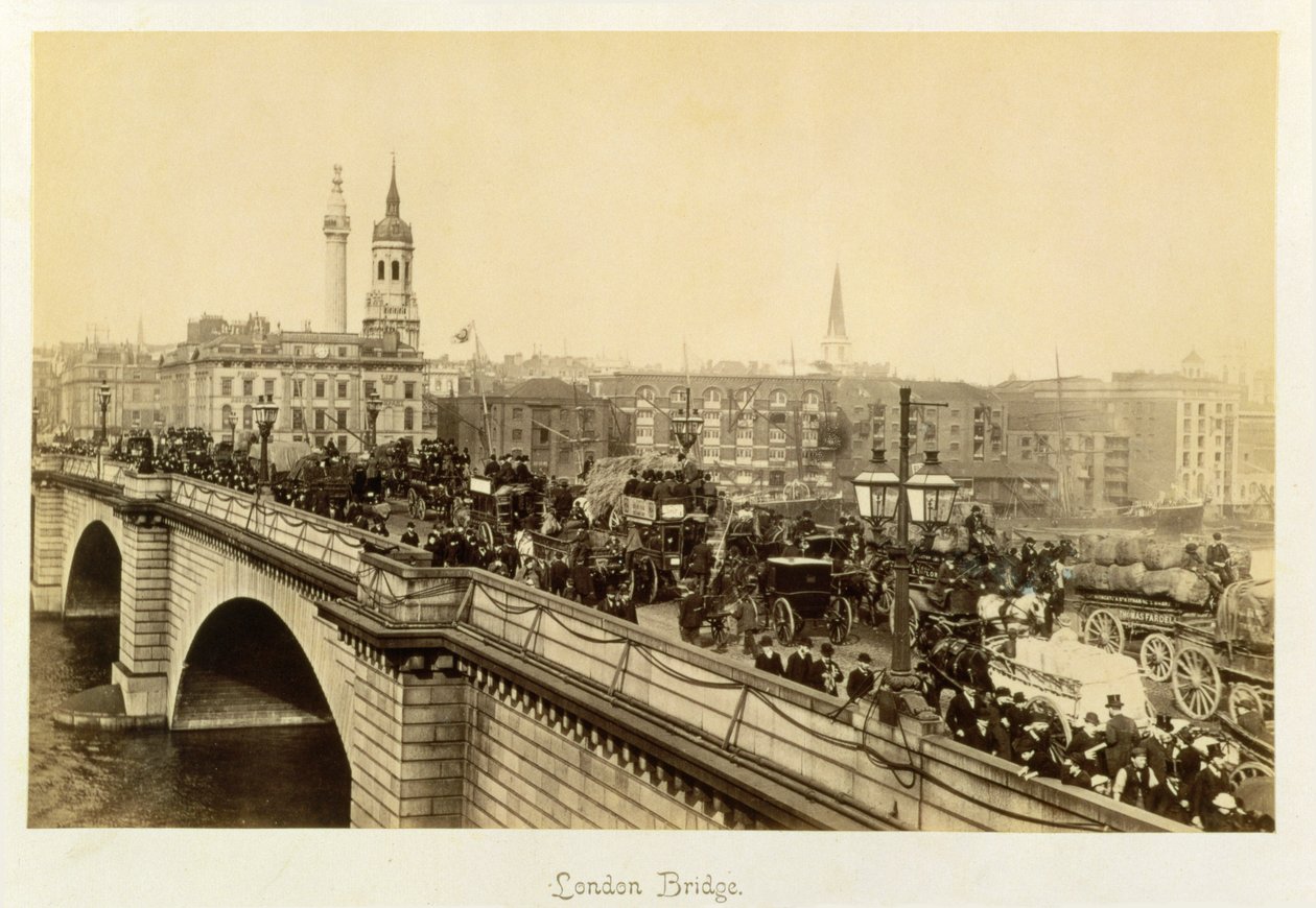 Most Londyński, ok.1880 autorstwa Unbekannt Unbekannt