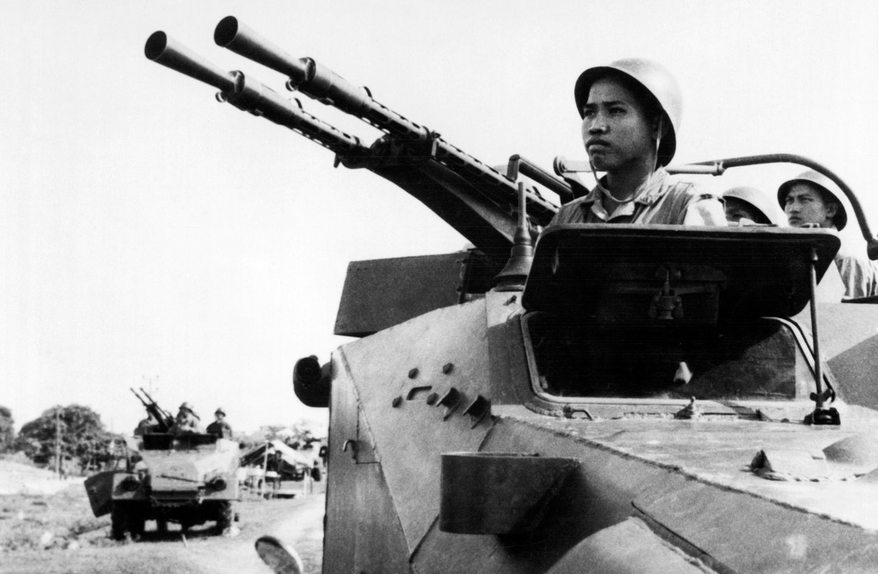 Załoga dział północnowietnamskich, Wietnam Północny, 1967 autorstwa Unbekannt Unbekannt