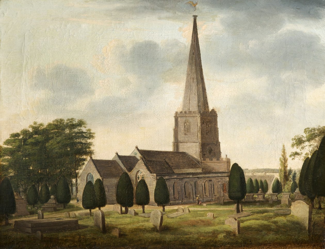 Kościół Painswick, Gloucestershire autorstwa Unbekannt Unbekannt