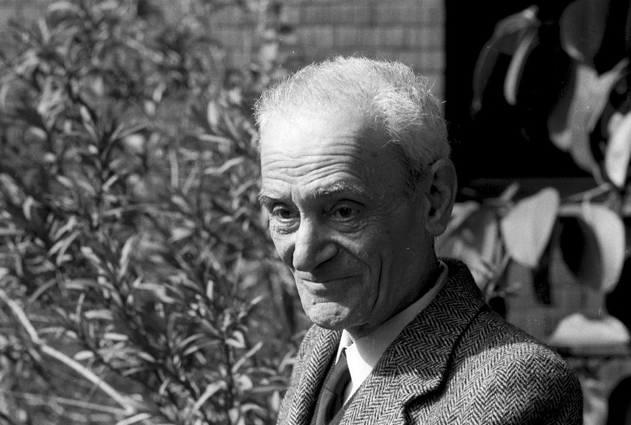 Portret włoskiego poety Giorgio Caproniego, 1985 autorstwa Unbekannt Unbekannt