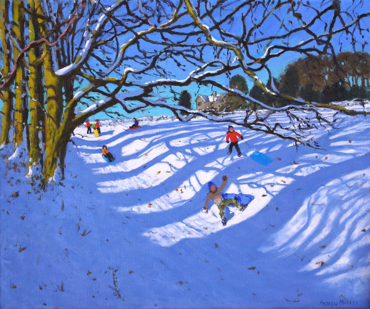 Zjeżdżanie w dół wąwozu,Dam Lane,Ashbourne, 25x30", autorstwa Unbekannt Unbekannt