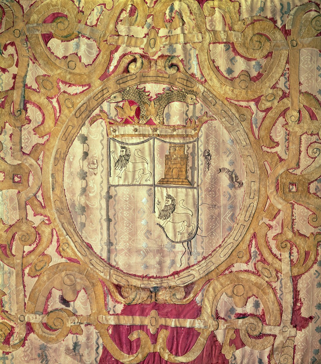 Standard Francisco Pizarro autorstwa Unbekannt Unbekannt