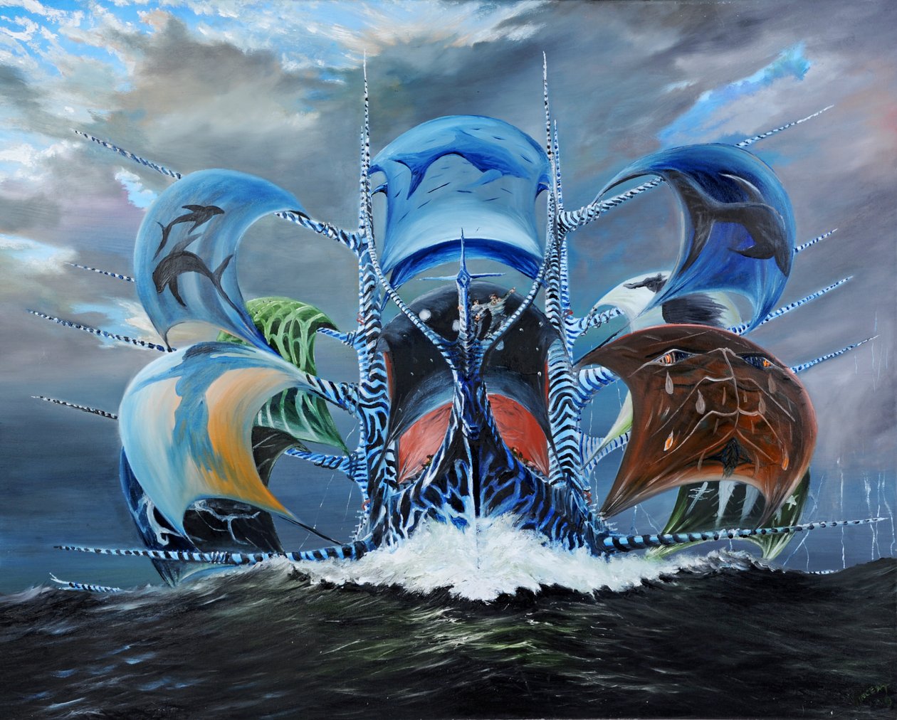 Twórcy burzy Salish Sea, 2018, autorstwa Unbekannt Unbekannt
