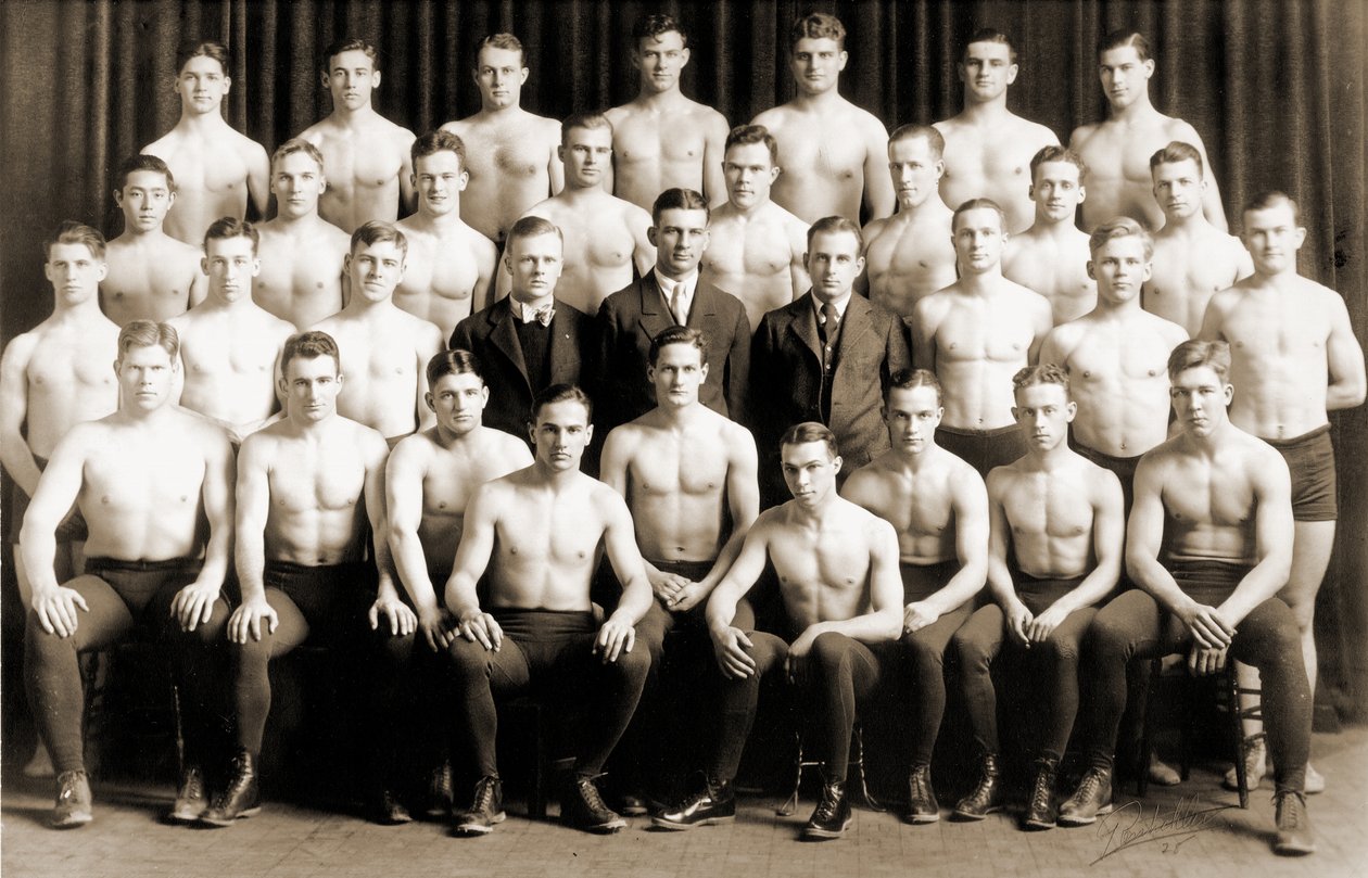 Drużyna zapaśnicza Uniwersytetu Michigan, 1929 autorstwa Unbekannt Unbekannt