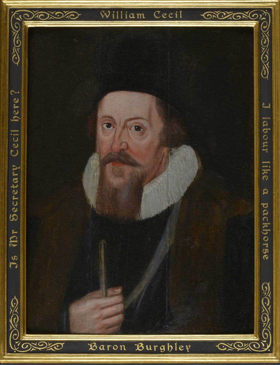 William Cecil, 1. baron Burghley autorstwa Unbekannt Unbekannt