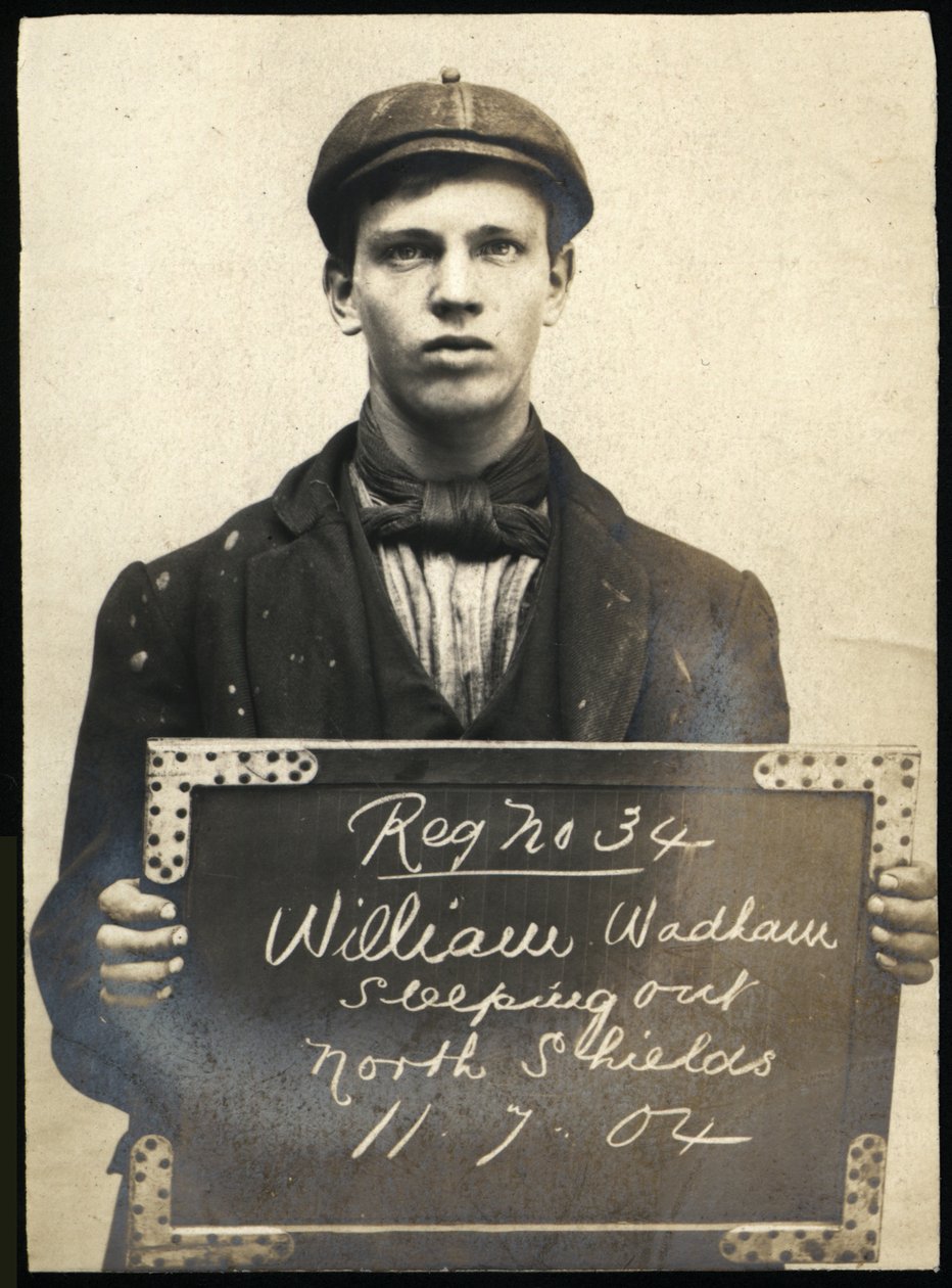 William Wadham, aresztowany za spanie na ulicy, North Shields, Wielka Brytania, 1904 autorstwa Unbekannt Unbekannt