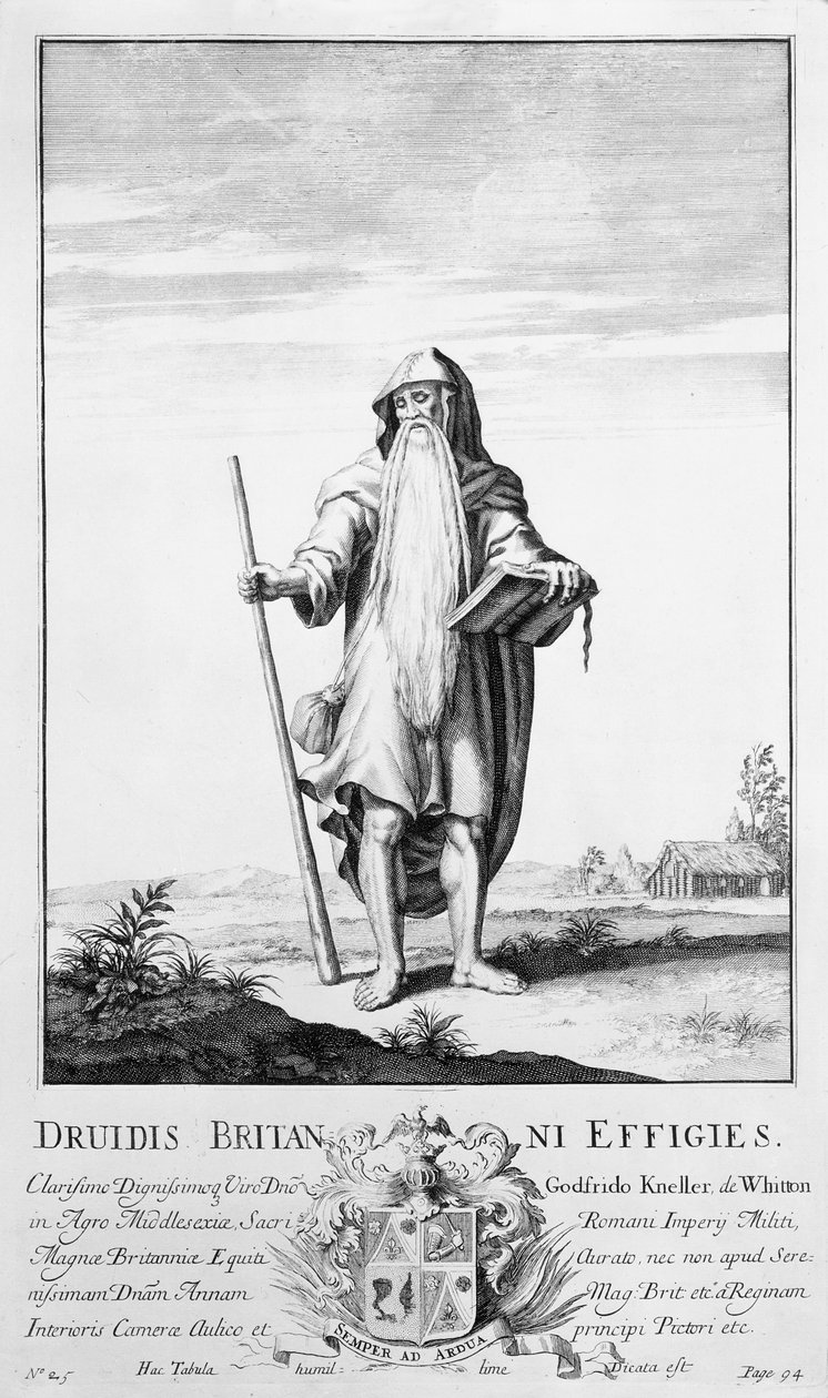 Druid (rycina) autorstwa Unbekannt