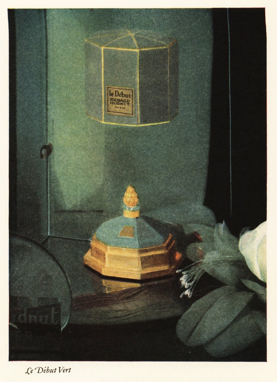 Reklama perfum Richard Hudnut, Parfum Le Debut Vert autorstwa Unbekannter Künstler