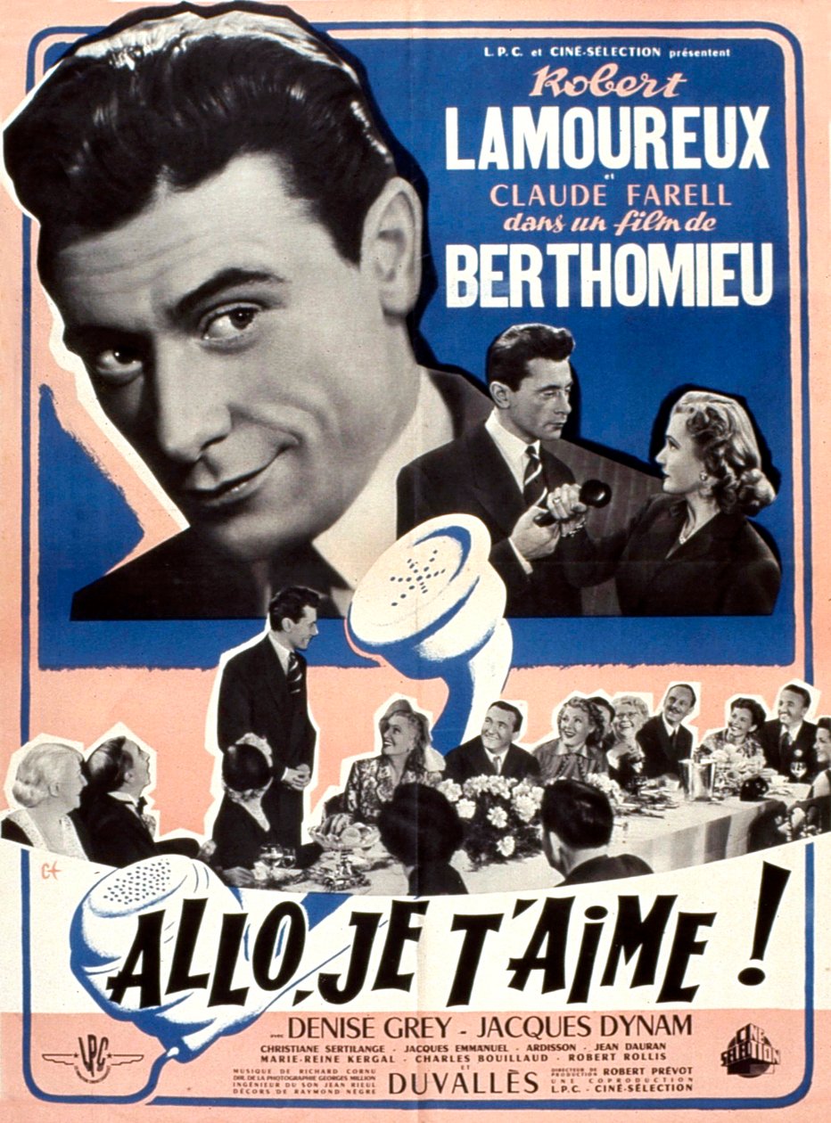 Plakat filmu Allo je t
