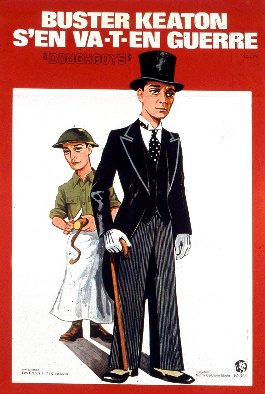 Plakat filmowy Doughboys autorstwa Edwarda Sedgwicka z Busterem Keatonem i Sally Eilers 1930 autorstwa Unbekannt
