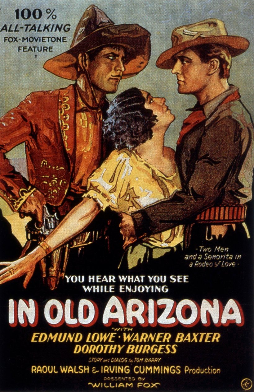 Affiche du film In Old Arizona de IrvingCummings 1929 autorstwa Unbekannt
