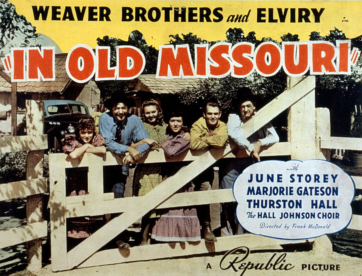 W starym plakacie filmowym z Missouri autorstwa Franka McDonalda 1940 autorstwa Unbekannt