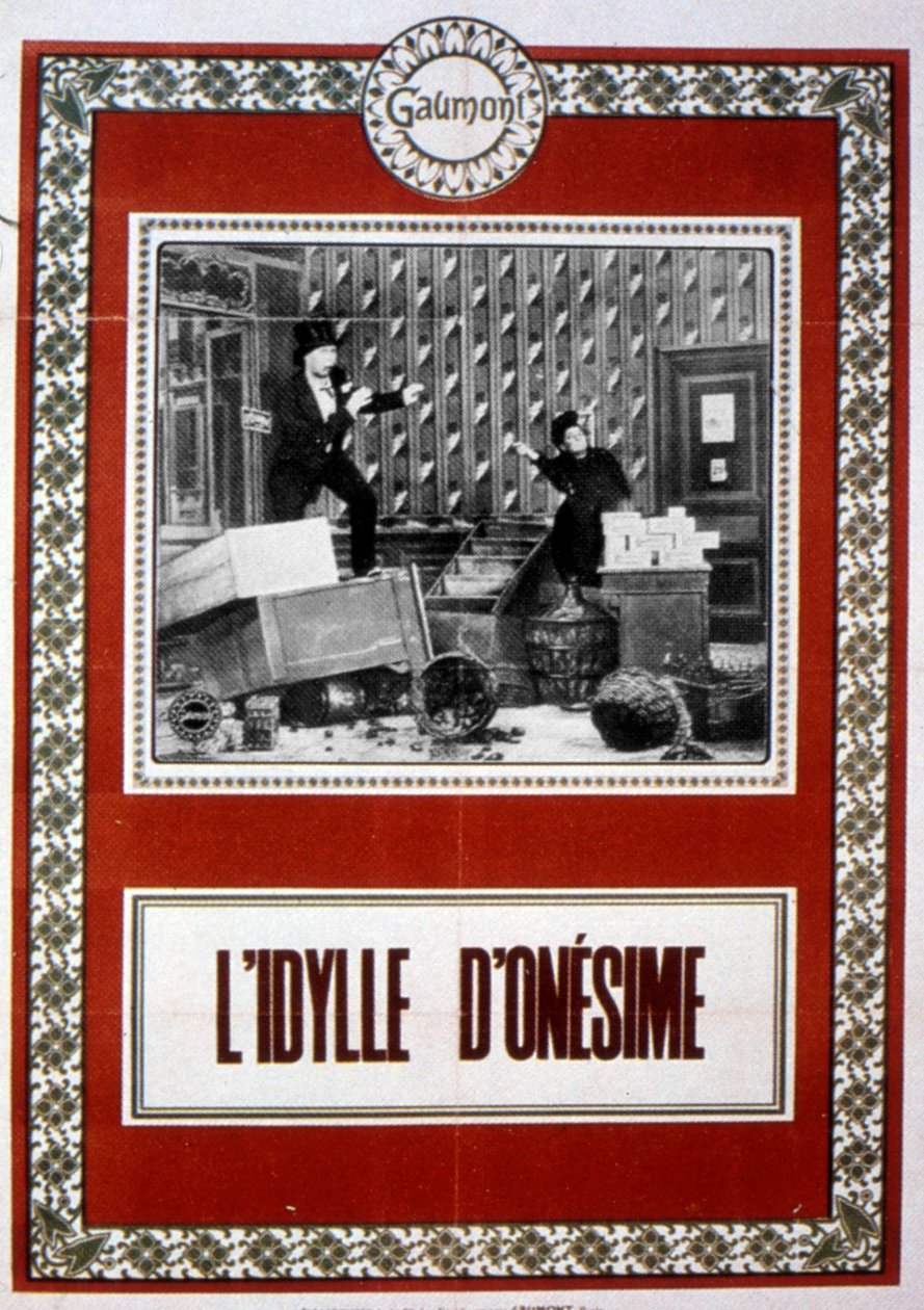 Plakat do filmu The Idyll of Onesime 1912 autorstwa Unbekannt