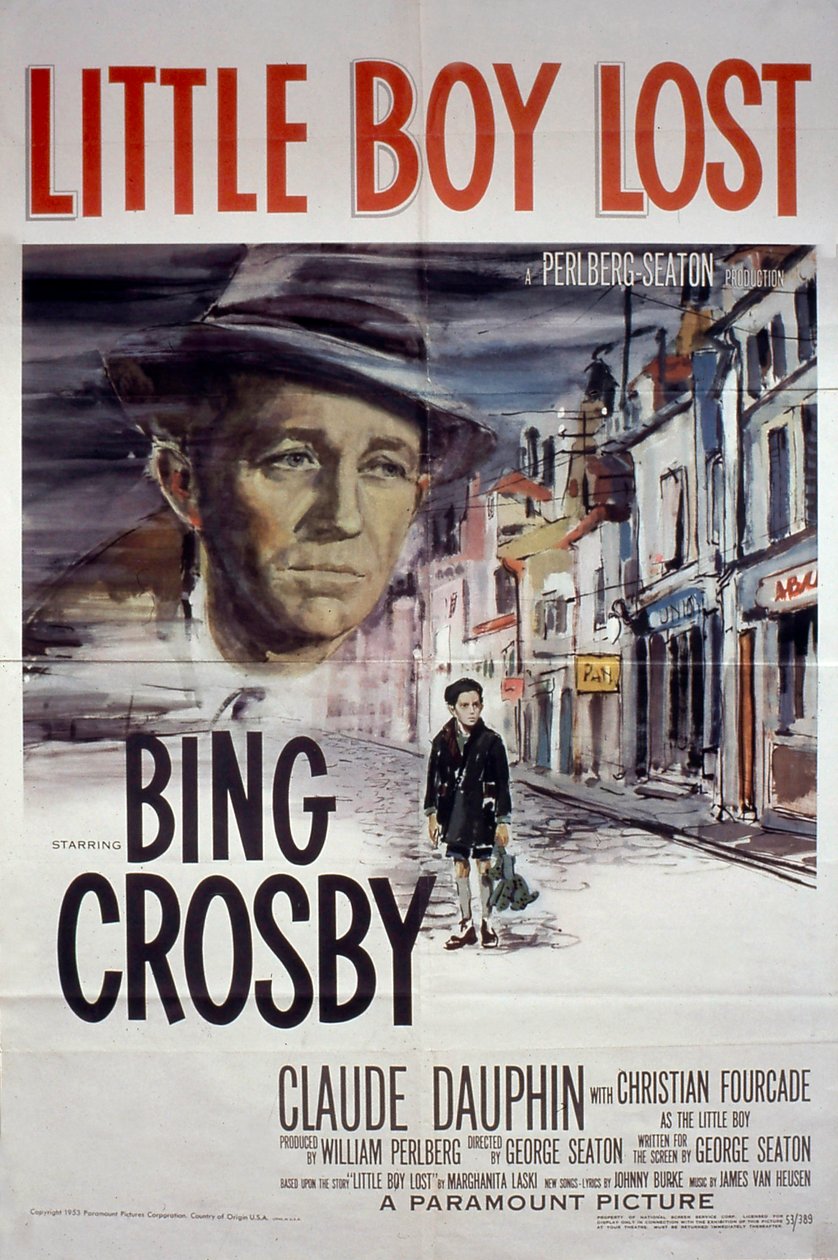 Plakat filmu „Mały chłopiec zagubiony” George