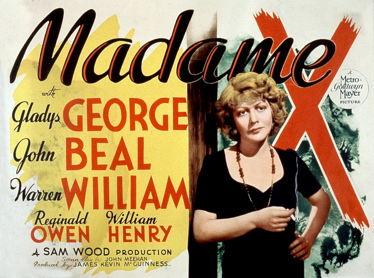 Plakat filmowy Madame X SamWood 1947 autorstwa Unbekannt