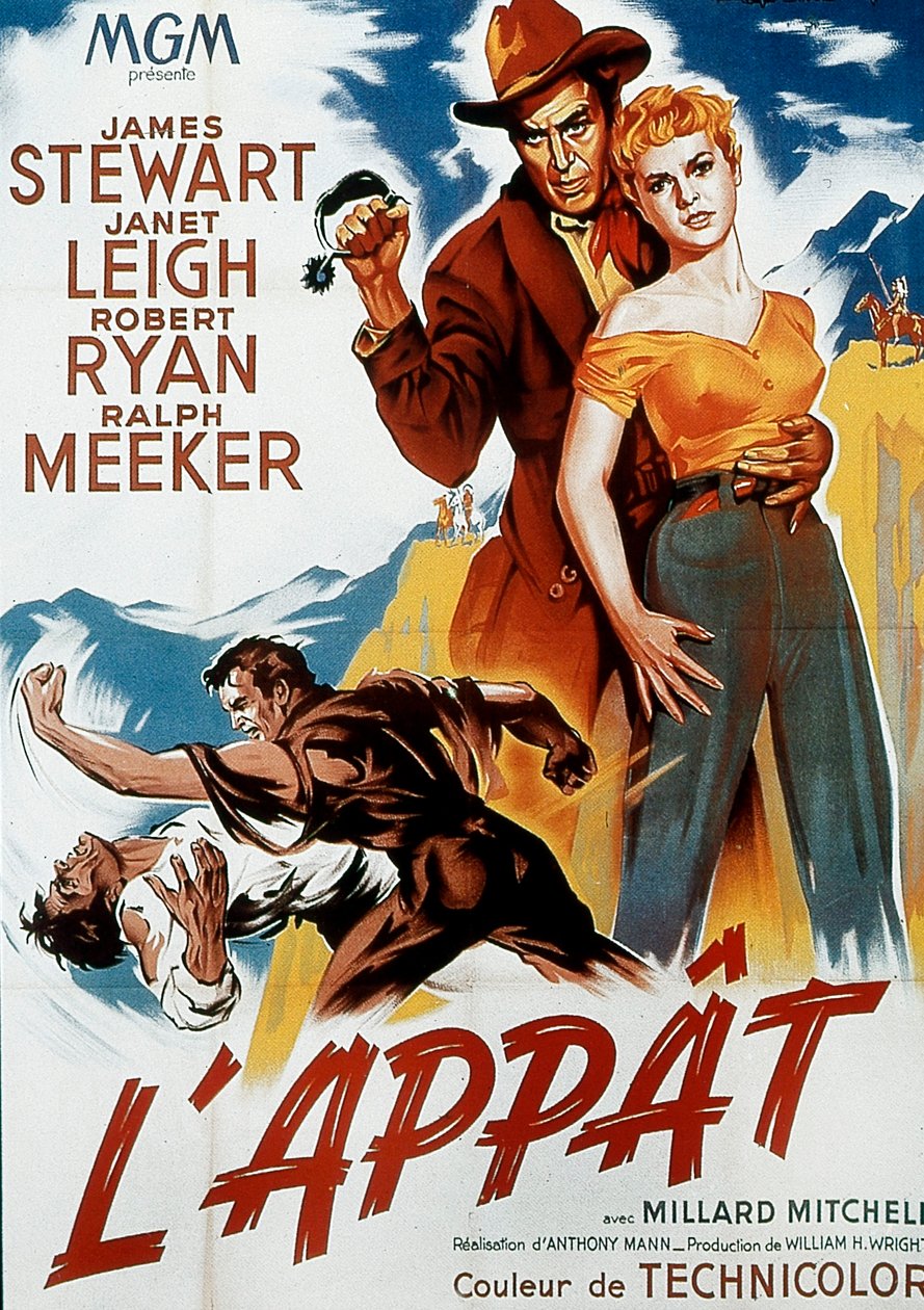 Affiche z filmu Naga Ostroga Antoniego Manna 1953 autorstwa Unbekannt