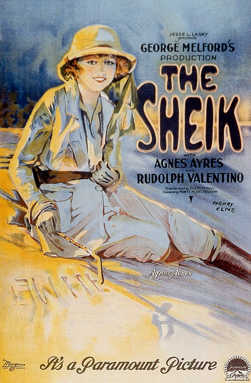 Plakat z filmu The Sheik George