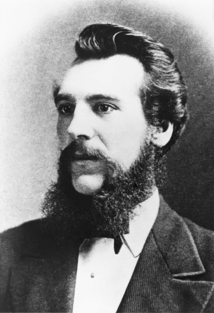 Alexander Graham Bell, amerykański wynalazca urodzony w Szkocji autorstwa Unbekannt