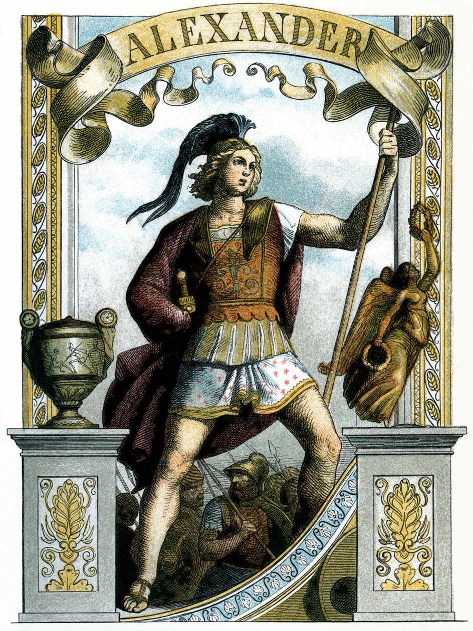 Aleksander Wielki, król Macedonii autorstwa Unbekannter Künstler