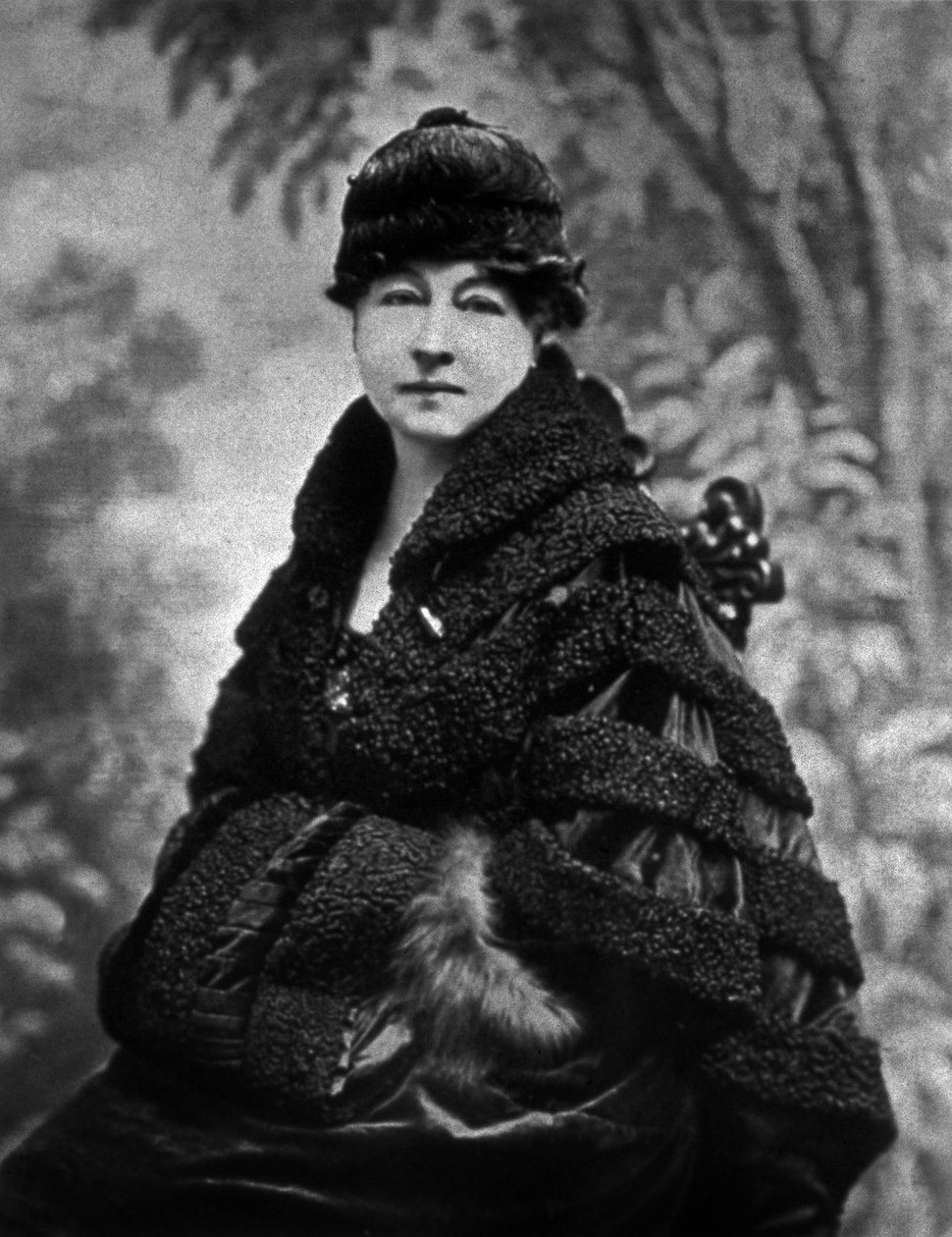 Alice Guy Blache (1873-1968), pierwsza reżyserka filmowa (La fee aux choux w 1896 r.) i twórczyni Solax Film Co w 1910 r. autorstwa Unbekannter Künstler