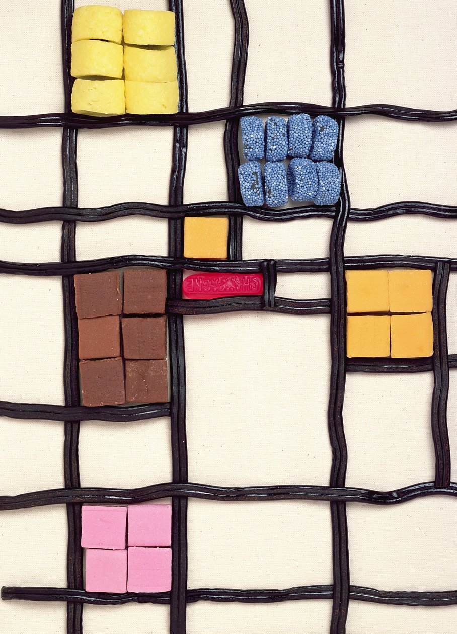 Allsorts 1 (wg Mondriana) 2003 (foto) autorstwa Unbekannter Künstler