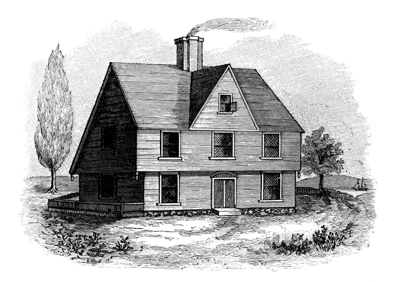 "Allyn House, New Plymouth autorstwa Unbekannter Künstler
