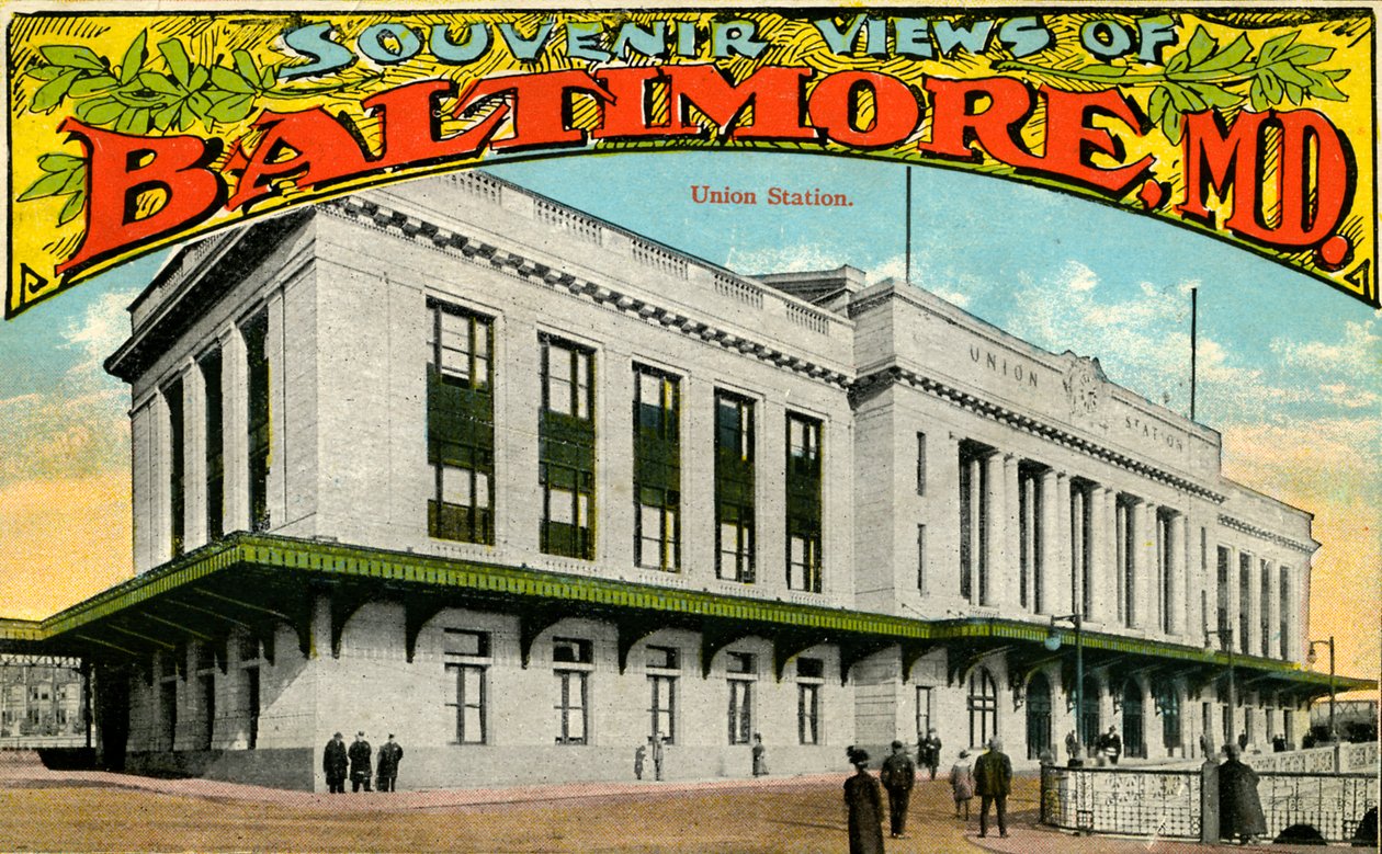 Baltimore: Union Station autorstwa Unbekannter Künstler