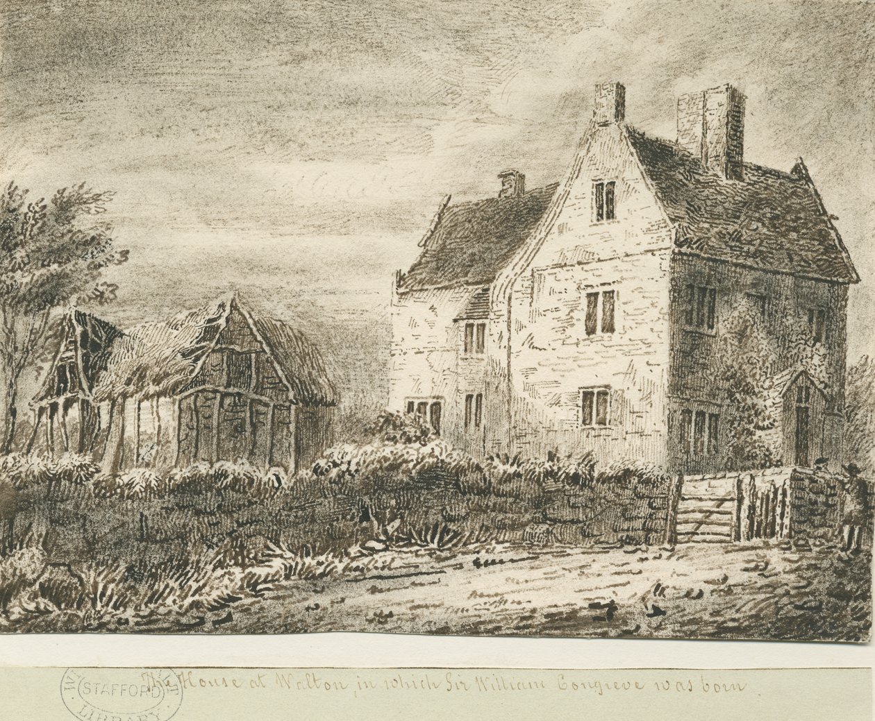Baswich Village - dom sir Williama Congreve