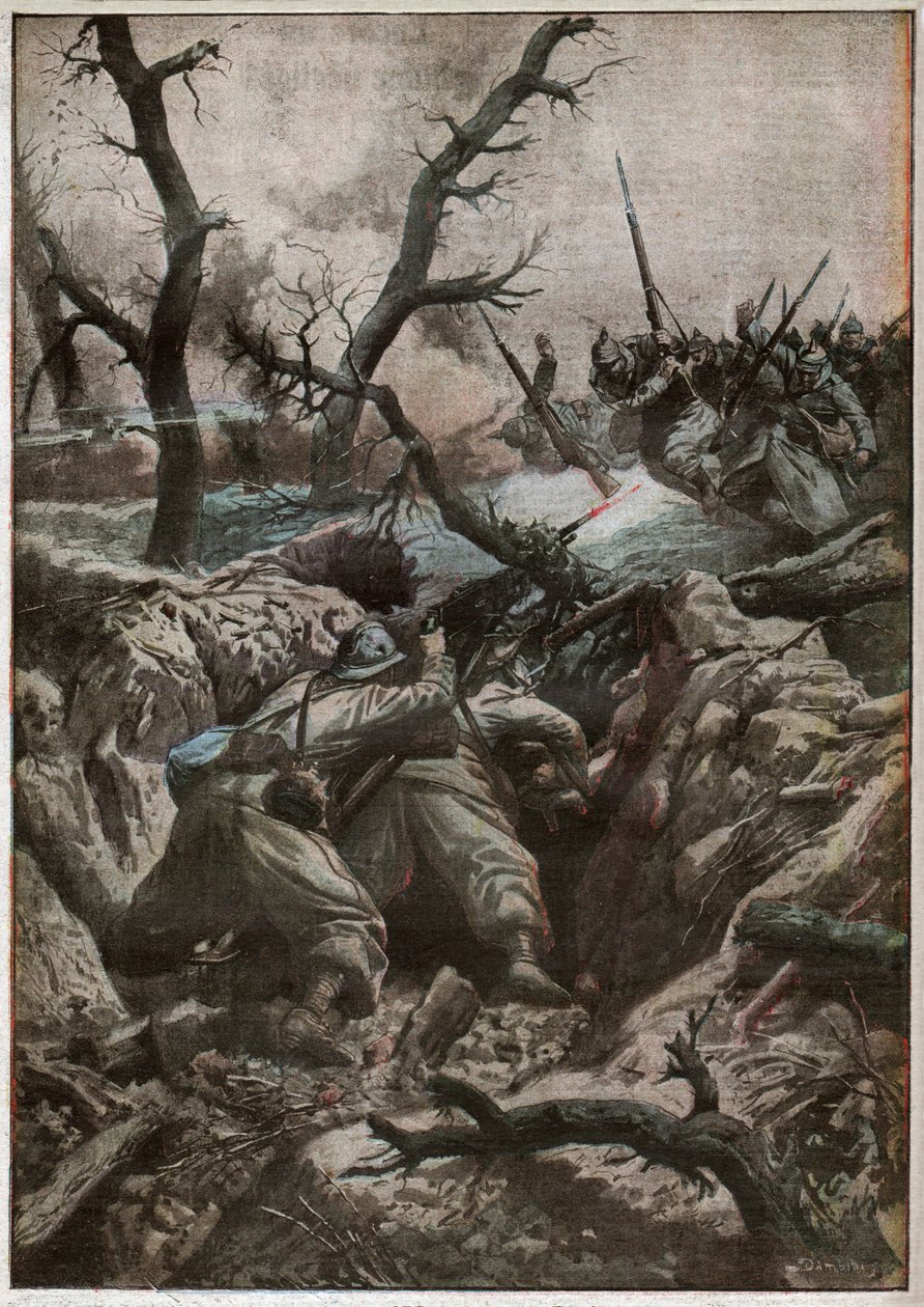 Bitwa pod Verdun. Bitwa pod Verdun. autorstwa Nicolas Liez