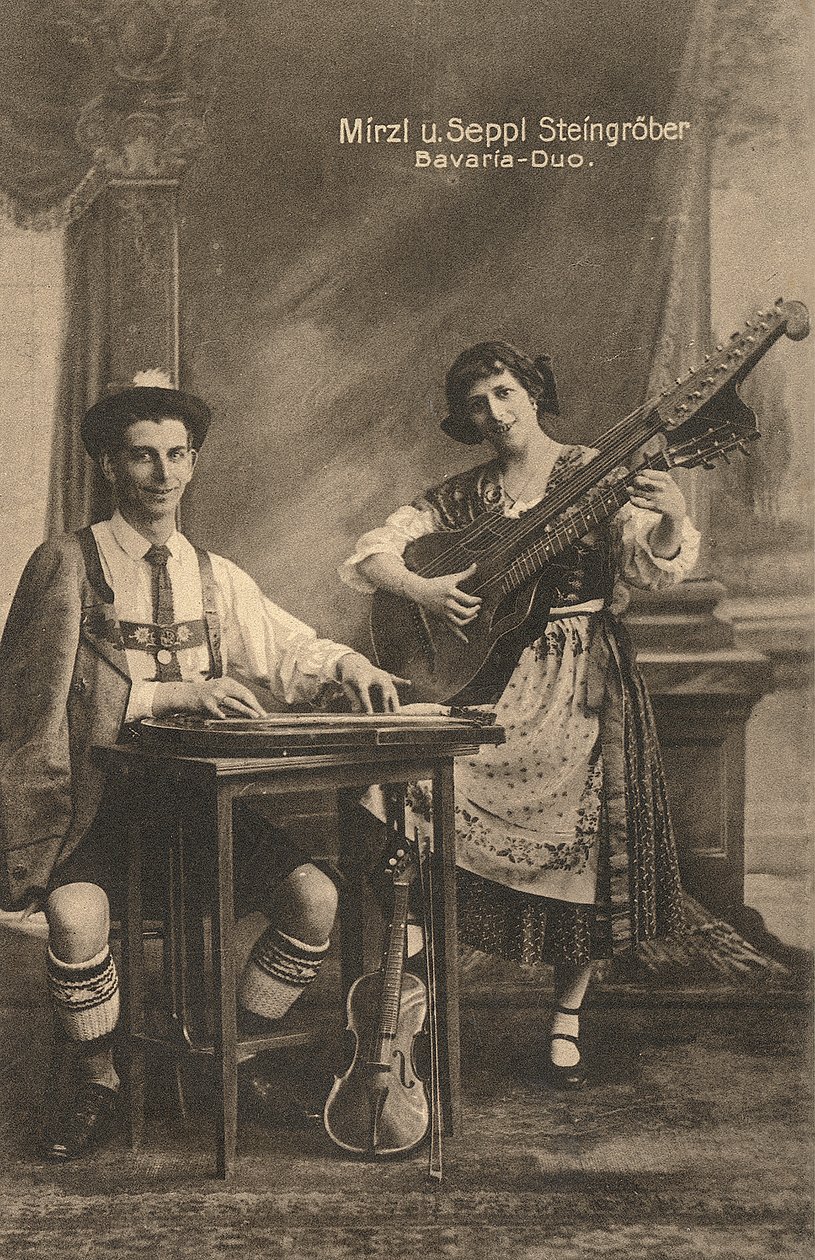 Bavaria-Duo, Niemcy, ok. 1910 (pocztówka) autorstwa Unbekannter Künstler