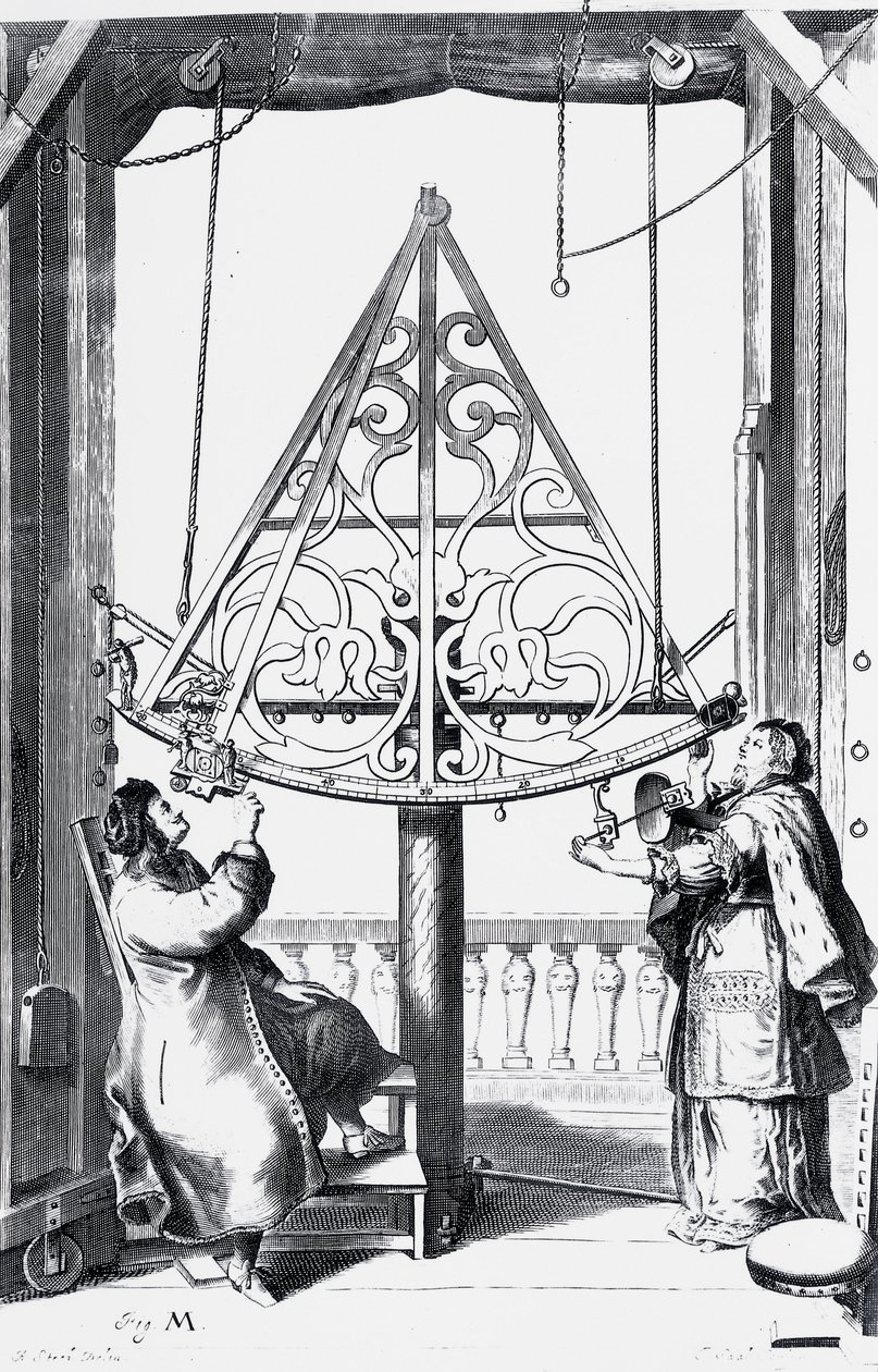 Sekstant mosiężny, ok. 1658-1673 autorstwa Unbekannt