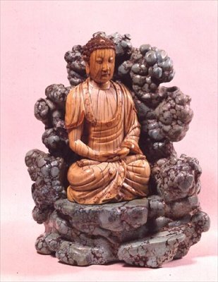 Budda na turkusowym tronie matrix, dynastia Ming autorstwa Unbekannt