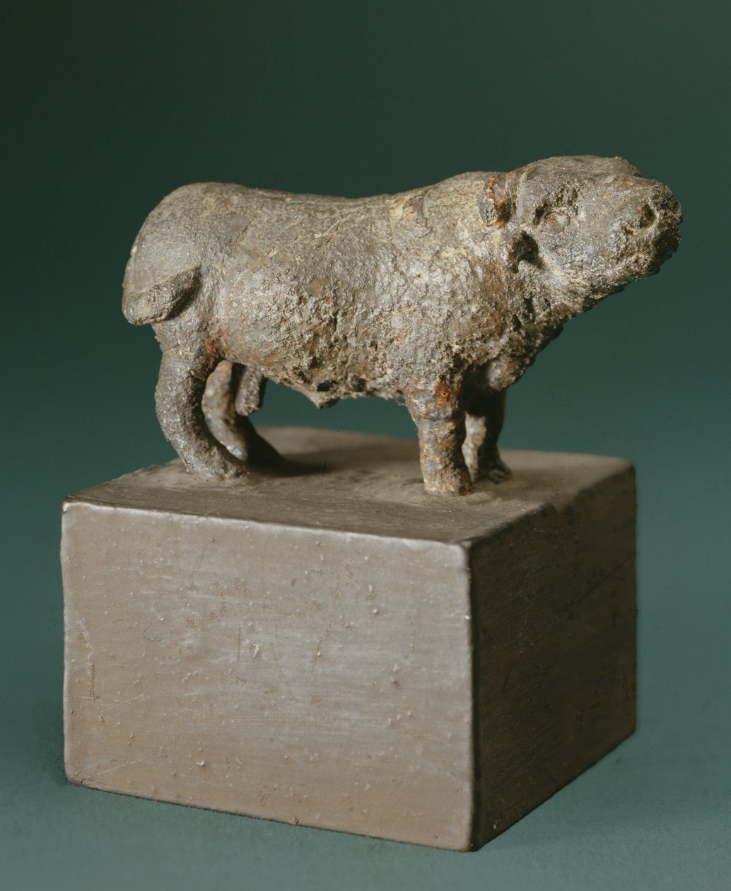 Buffalo, Harappa, Mohenjodaro (Pakistan), 2300-1750 pne (brąz) autorstwa Unbekannt
