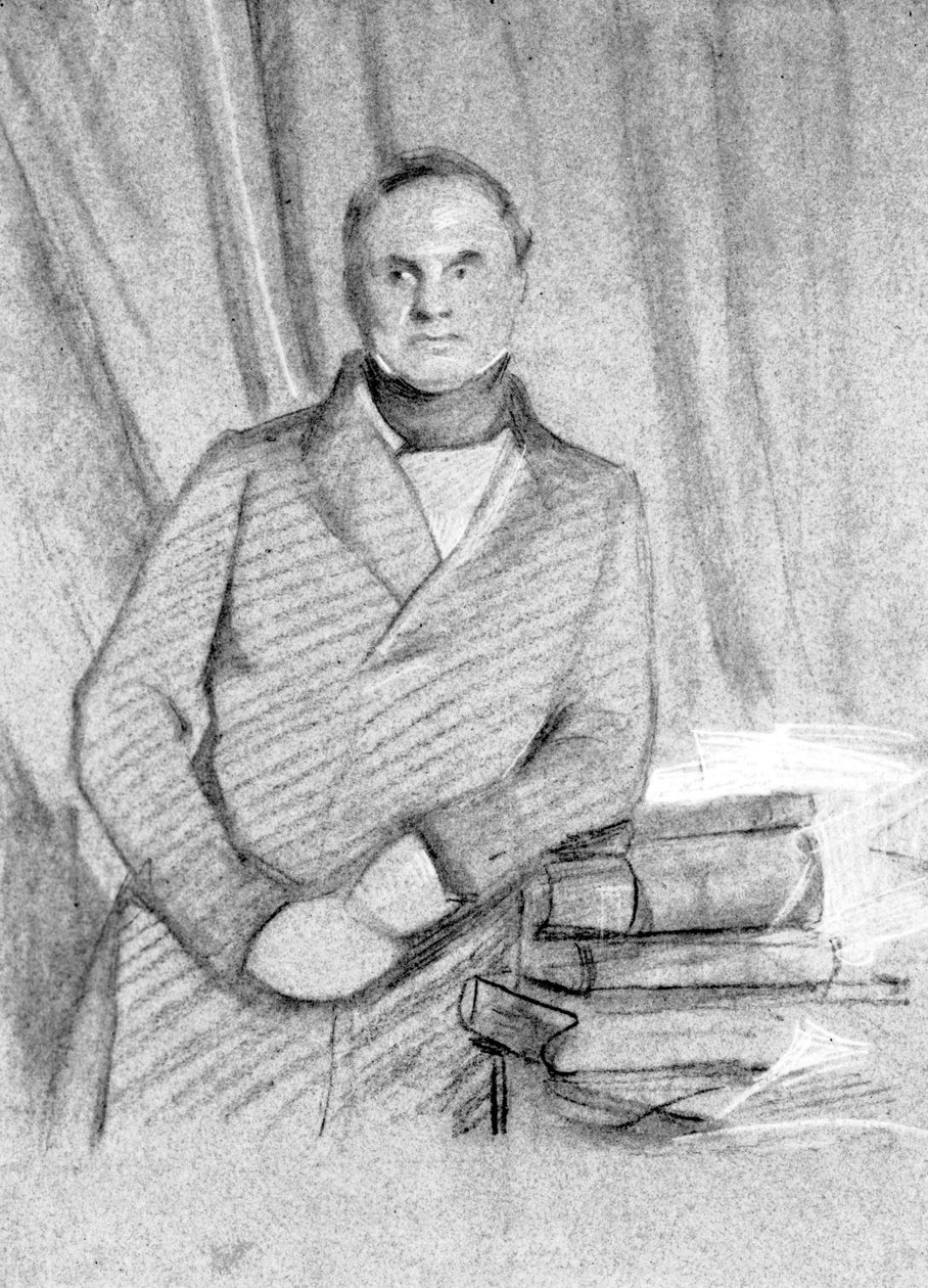 Charles Babbage, brytyjski matematyk i pionier informatyki autorstwa Unbekannt